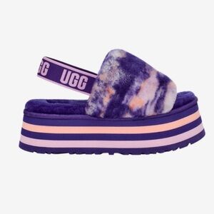 UGG Womens Disco Marble Slide
Slipper Violet Night